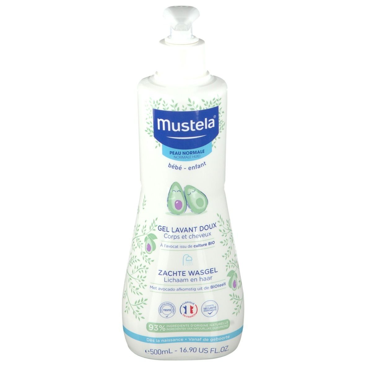 MUSTELA BATH CLEANSER.